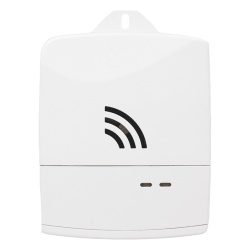M2M SERVICES RE616X ALULA - Sirena Inalambrica / Aviso Auditivo / Sonidos de Alta y Baja Volumen / LED Sincronizados con Panel / Encriptacion Connect+ / Frecuencia 433 MHz / Vida Util de Bateria de Re