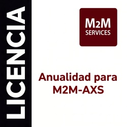 M2M SERVICES VOUCHERAXS Servicio de Conectividad / 4G LTE/5G / 1 Año / Eventos Ilimitados / Controlador M2MAXS / Activación por Voucher
