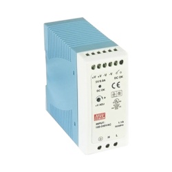MEANWELL MDR-40-12 Fuente de poder Industrial Riel Din 12Vcc 40W