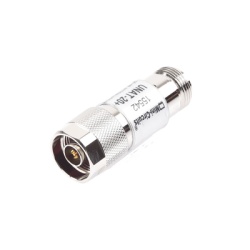 MINI CIRCUITS UNAT-20 Atenuador en Linea de 20 dB 0.5 W Conectores N Macho-Hembra CD-6 GHz.