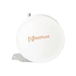 NetPoint NP11 Antena Blindada de alta gama / 3 ft / 10-11 GHz / Ganancia 38 dBi / Conector de guia de onda para radios B11 / Montaje con alineacion milimetrica / Tornilleria de acero inoxidable