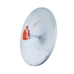 NetPoint NP4530 Antena de parabola profunda blindada con supresion al ruido de 3 ft 4.5-5.5 GHz Ganancia 34 dBi con SLANT de 45 Â° y 90 Â° ideal para hasta 60 km Conectores N-hembra montaje.
