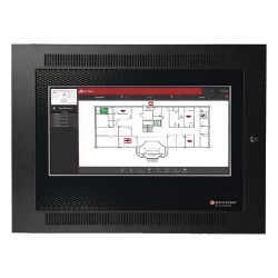 NOTIFIER FIRSTVISION-LCD Interfaz grafica interactiva para bomberos con pantalla tactil LCD de 22 pulgadas para paneles ONYX y red NOTI-FIRE-NET de NOTIFIER