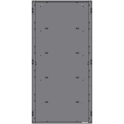 NOTIFIER SBB-D5 Gabinete de 4 Niveles / para Panel N16X / Serie INSPIRE de NOTIFIER / Color Negro