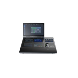 NOVASTAR U5 Controlador de Eventos Compacto U5 / Pantalla Tactil Principal 21.5" / Pantalla Inteligente 8" / 87 Botones LCD Programables / 4 Encoders y 8 Faders / Control MIDI y KVM / Diseno Plegable