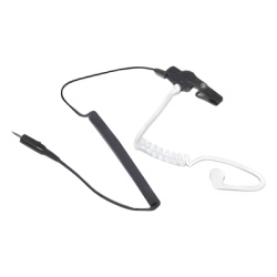 OTTO V110282 Audifono de tubo acustico transparente con conector de 2.5 mm