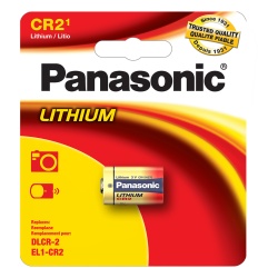 PANASONIC CR2PA Bateria de 3 Vcc 850 mAh para aplicaciones multiples. ( Bateria no recargable )