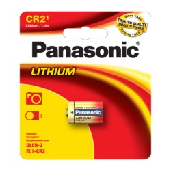 PANASONIC CR2PA Bateria de 3 Vcc 850 mAh para aplicaciones multiples. ( Bateria no recargable )