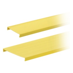 PANDUIT C4YL6 Tapa para Canaleta Ranurada de 4 in de Ancho 1828.8 mm de Largo Color Amarillo