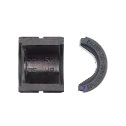 PANDUIT CD-930G-250 Dado de Prensado para Herramienta de Crimpado CT-29XX. Para Conectores a Tierra Tipo "E" GCE250-1/0 GCE250-250 Cruzado GCC6X6250-1/0 GCC6X6. Codigo Negro PG25