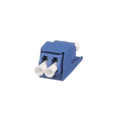 PANDUIT CMDSLCZBU Modulo Acoplador LC Duplex para Fibra Optica Monomodo OS1/OS2 Tipo Mini-Com Color Azul