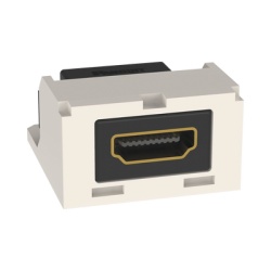 PANDUIT CMHDMIIW Modulo Acoplador HDMI 2.0 Hembra a Hembra Tipo-A Categoria 2 Uso en 2 Puertos Mini-Com Color Blanco Mate