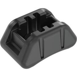 PANDUIT DTHH-Q0 Cincho de Sujeción Hook and Loop con Ojillo Metálico 305 mm, Bolsa c/25 pzas.