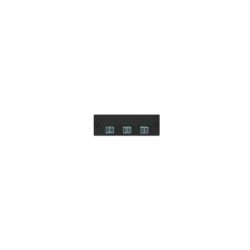 PANDUIT FAP3WAQDLCZ Placa Acopladora de Fibra Optica FAP Con 3 Conectores LC Duplex (6 Fibras) Para Fibra Multimodo OM3/OM4 Color Aqua