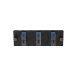 PANDUIT FAP3WBUDSCZ Placa Acopladora de Fibra Optica FAP Con 3 Conectores SC Duplex (6 Fibras) Para Fibra Monomodo OS1/OS2 Color Azul