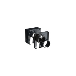 PANDUIT FIDT4X4LBL Tapa con 2 Salida a Tubo Corrugado de 1.5in (38mm) Para uso con Canaletas 4X4 FiberRunner? Color Negro - Img 2