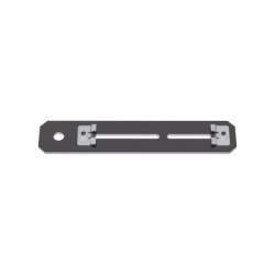 PANDUIT FR6TRBN12 Soporte de Montaje a Techo para Canaletas FiberRunner 4X4 o 6x4 Uso con Varilla Roscada de 0.5 in Color Negro