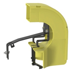 PANDUIT FRSPJ2X2LYL Bajada Para Canaleta FiberRunner? Uso con Medidas 4x4 6X4 12X4 o 24X12 Con Reduccion a 2X2 Color Amarillo