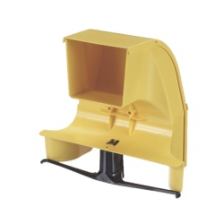 PANDUIT FRSPJ4X4YL Bajada Para Canaleta FiberRunner? Uso con Medidas 4x4 6X4 12X4 o 24X12 Con Reduccion a 4X4 Color Amarillo