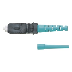 PANDUIT FSC2MCXAQ Conector de Fibra Optica SC Simplex OptiCam Multimodo 50/125 OM3/OM4 Pre-pulido Color Aqua