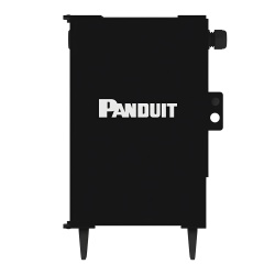 PANDUIT FWME1BL Caja de Conexion de Fibra Optica Para Montaje en Pared Acepta 1 Placas FAP o FMP Hasta 24 Fibras Color Negro