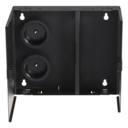 PANDUIT FWME2 Caja de Conexion de Fibra Optica Para Montaje en Pared Acepta 2 Placas FAP o FMP Hasta 48 Fibras Color Negro - Img 2