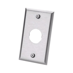 PANDUIT IAEFP1 Placa de Pared IndustrialNet? Para 1 Conector Industrial de Acero Inoxidable