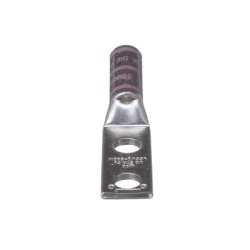 PANDUIT LCC1/0-38DW-X Zapata de compresion LCC1/0-38DW-X para cal. 1/0 Awg Doble barreno para tornillo prisionero de 3/8 1 Pz