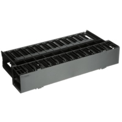 PANDUIT NCMH2 Organizador de Cables Horizontal NetManager Doble (Frontal y Posterior) Para Rack de 19in 2UR