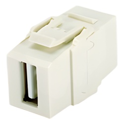 PANDUIT NKUSBAAWH Modulo Acoplador USB 2.0 Hembra a Hembra Tipo Keystone Color Blanco