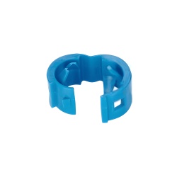 PANDUIT PCBANDBU-Q Kit de 25 Clips de Identificacion Para Patch Cords Compatible con Diametros de 4.7 a 7.8 mm (0.19 a 0.31 Pulgadas) Color Azul