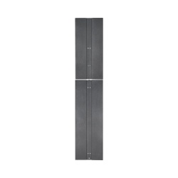 PANDUIT PE2VEP Tapa Final de Fila Para Organizador Vertical PE2V PatchRunner? 2 de 45 UR Color Negro