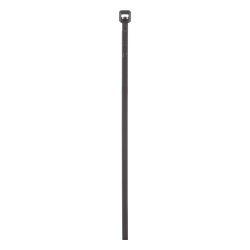 PANDUIT PLT2M-C0 Cincho de Nylon 6.6 de Bloqueo 203 mm largo x 2.5mm ancho Color Negro Exterior Resistente a Rayos UV Paquete de 100pz