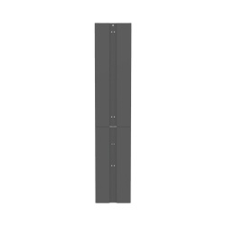 PANDUIT PR2VEP Tapa Final de Fila Para Organizador Vertical PR2V PatchRunner? 2 de 45 UR Color Negro