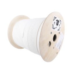 PANDUIT PSL7004WH-CED Bobina de Cable Blindado S/FTP de 4 Pares Cat7 Inmune a Ruido e Interferencias LSZH (Bajo Humo Cero Halogenos) Color Blanco Bobina de 500 Metros (1640 Pies)