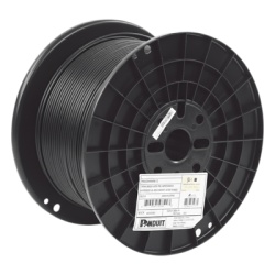 PANDUIT PUR6AHD04BL-G Bobina de Cable UTP de 4 Pares Vari-MaTriX HD Cat6A 23 AWG CMR (Riser) Color Negro 305 Metros (1000 Pies)