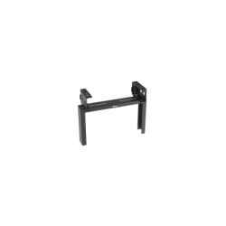 PANDUIT PZLRB6U Rack de Distribucion Aereo de 2 Postes PanZoneÂ® Rieles Roscados #12-24 de 6 UR Color Negro