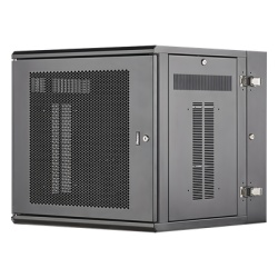 PANDUIT PZWMC12P Gabinete PanZone de Montaje en Pared de 19in Puerta Ventilada 12 UR 635mm de Profundidad Color Negro