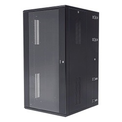 PANDUIT PZWMC2630W Gabinete PanZone de Montaje en Pared de 19in Puerta con Ventana de Seguridad 26 UR 762mm de Profundidad Color Negro