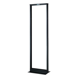 PANDUIT R2P79 Rack de Dos Postes Estandar de 19 in Rieles Numerados y Roscados #12-24 Fabricado en Aluminio 42 Unidades de Rack Color Negro