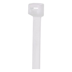 PANDUIT S8-18-C Cincho de Nylon 6.6 StrongHold? 200mm largo x 2.5mm ancho Color Natural Plenum Paquete de 100pz