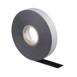 PANDUIT ST23-075-30BK Cinta Electrica STRONGHOLD para Aislar de Caucho EPR Autofusionable Uso Industrial en Uniones de Alto Voltaje y Temperatura Grosor 0.76mm (30 mil) Ancho 19mm y 9.1m Largo Color N