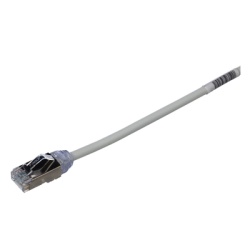 PANDUIT STP28X2MIG Patch Cord Cat6A Diametro Reducido 28 AWG Blindado S/FTP CM/LS0H 2 Metros (6.56 Pies) Color Gris