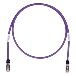 PANDUIT STP6X10VL Patch Cord Cat6A Blindado S/FTP CM/LS0H 3.05 Metros (10 Pies) Color Violeta