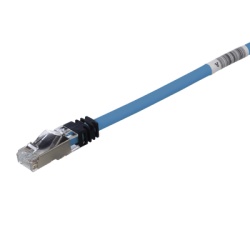 PANDUIT STP6X1MBU Patch Cord Cat6A Blindado S/FTP CM/LS0H 1 Metro Color Azul