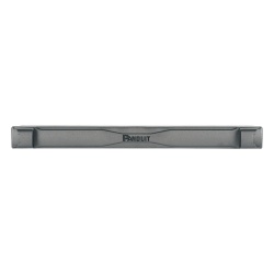 PANDUIT TLBP1S-V Tapa Ciega Estandar de 19in Compatible con Racks con Rieles de Orificio Cuadrado Instalacion sin Herramienta Plano 1 UR Color Negro