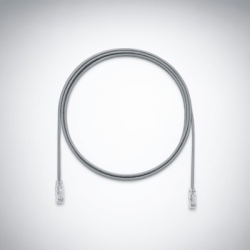 PANDUIT UTP28X10GY Cable de Parcheo UTP Cat6A CM/LSZH Diametro Reducido (28AWG) Color Gris 3.05 Metros (10 Pies)