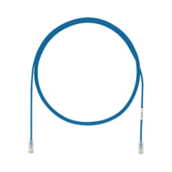 PANDUIT UTP28X17MBU Cable de Parcheo UTP Cat6A CM/LSZH Diametro Reducido (28AWG) Color Azul 17 Metros (55.77 Pies)
