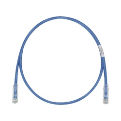 PANDUIT UTPSP25BUY Cable de Parcheo TX6 UTP Cat6 24 AWG CM Color Azul 7.62 Metros (25 Pies)