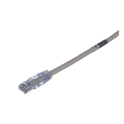 PANDUIT UTPSP25Y Cable de Parcheo TX6 UTP Cat6 24 AWG CM Color Blanco 7.62 Metros (25 Pies)